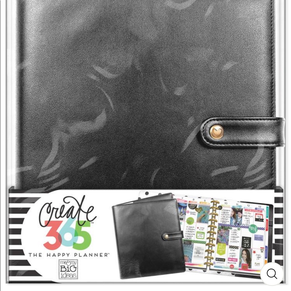 Happy Planner Deluxe Cover Black - BIG